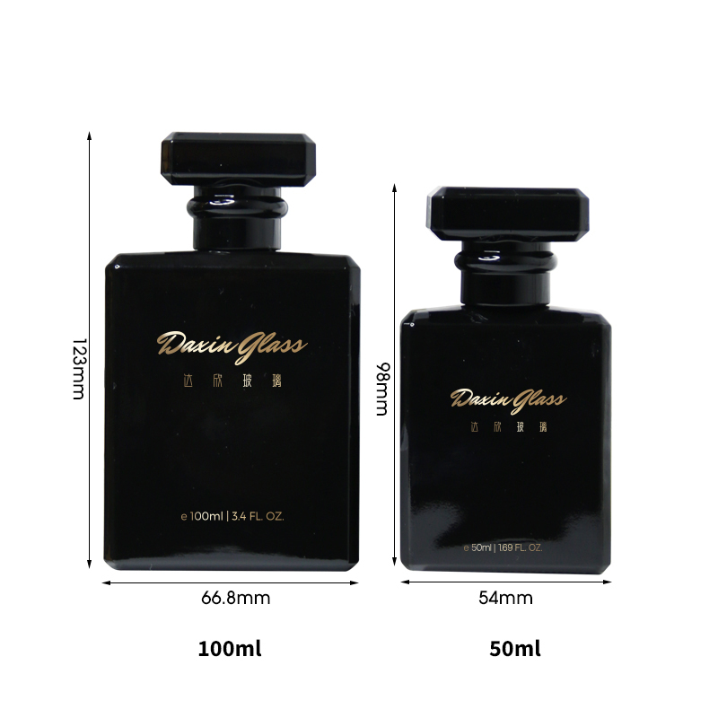 100ml black perfume bottle