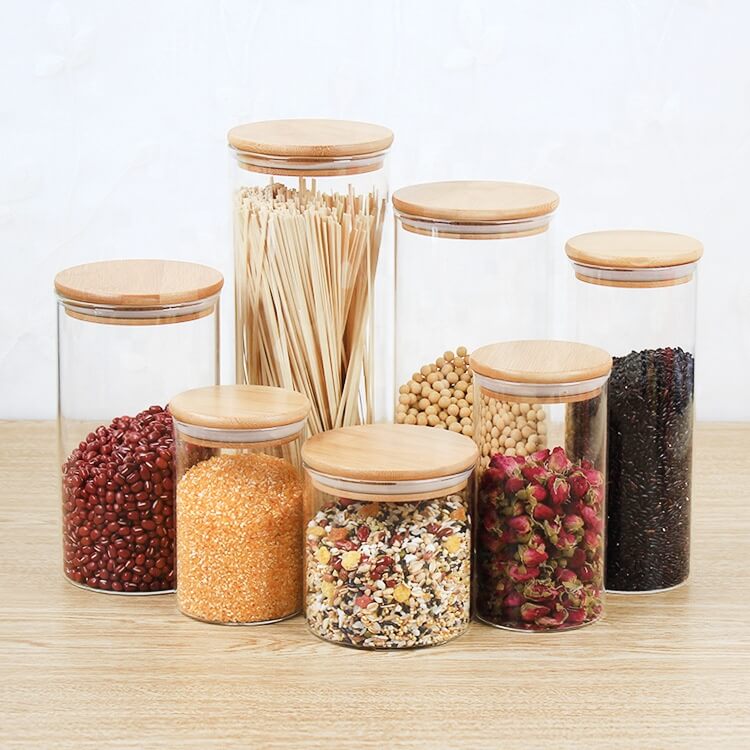 Glasvorratsbehälter für die Küche