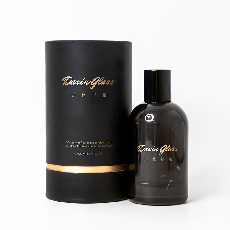 30 ml and 50 ml glass round perfume bottle