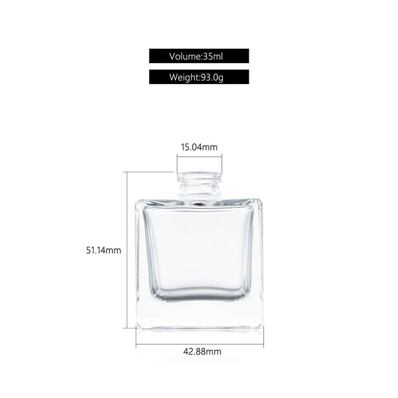 Parfümflasche quadratisch-9