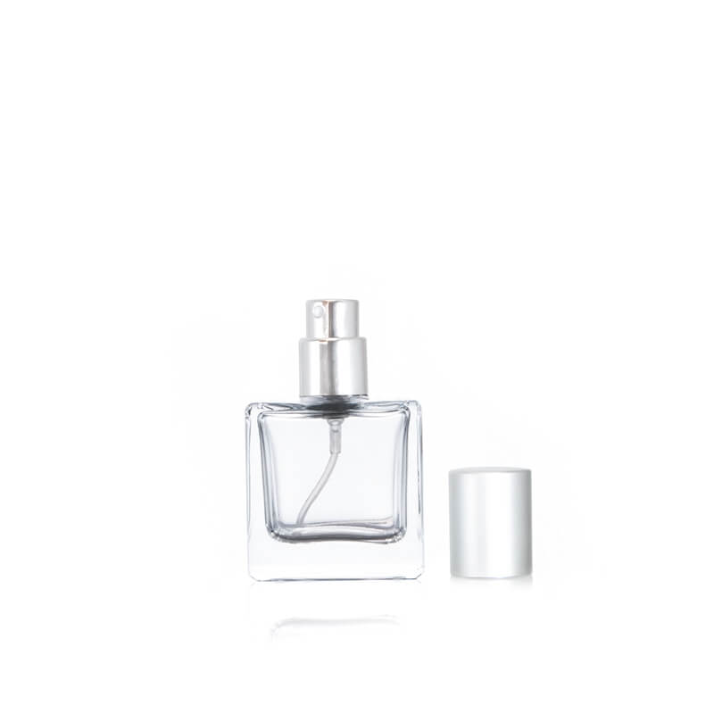 Parfümflasche zum Quadrat-12